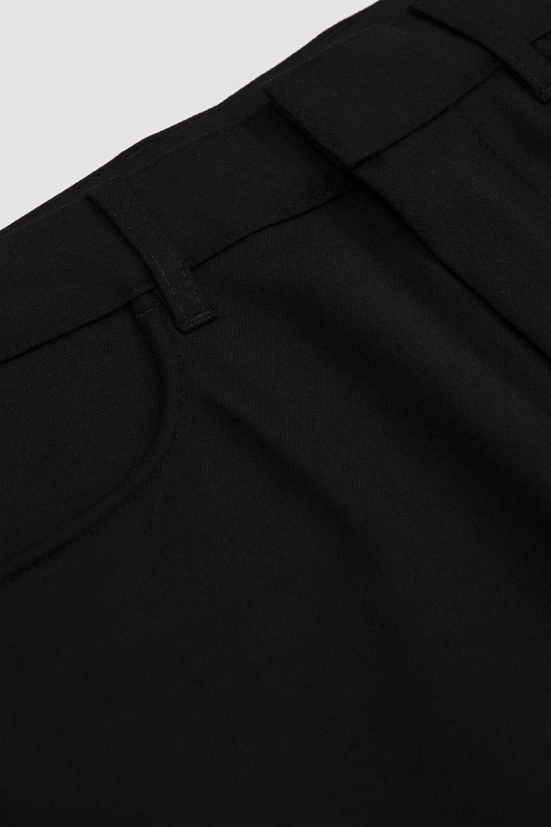 Sunflower Flare French Trousers - Black | Garmentory