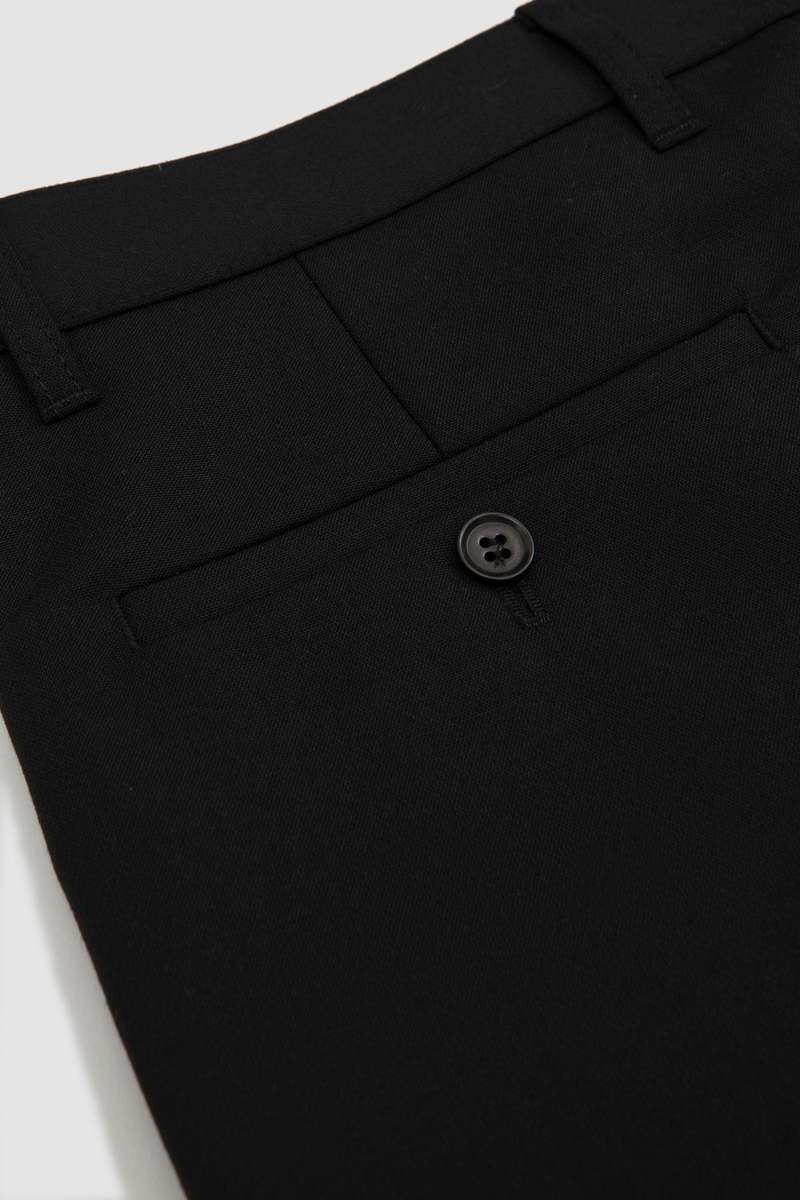 Sunflower Flare French Trousers - Black | Garmentory
