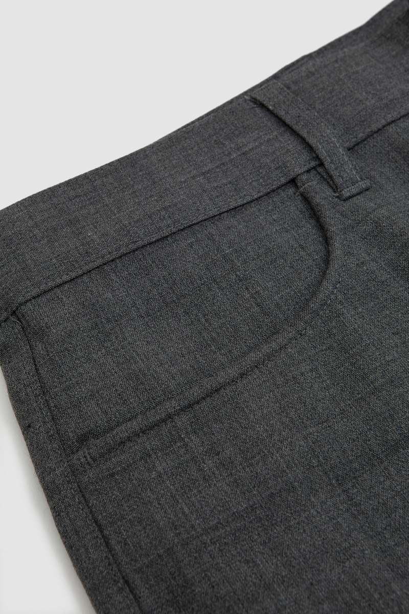 Sunflower Flare French Trousers - Grey Melange | Garmentory