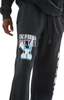 Nahmias Bunny Baggy Sweatpants - Black - Thumbnail 5