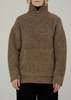 Bare Knitwear Billy Zip - Rye - Thumbnail 2