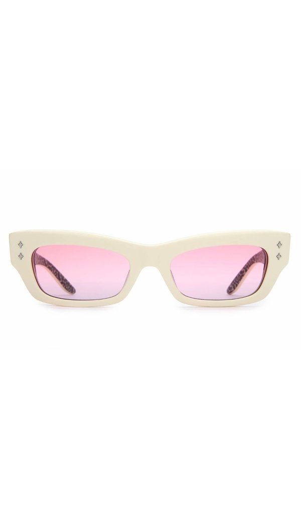 Crap Eyewear The Glam Rodeo Sunglasses - Cream Leopard Bio  display picture 2