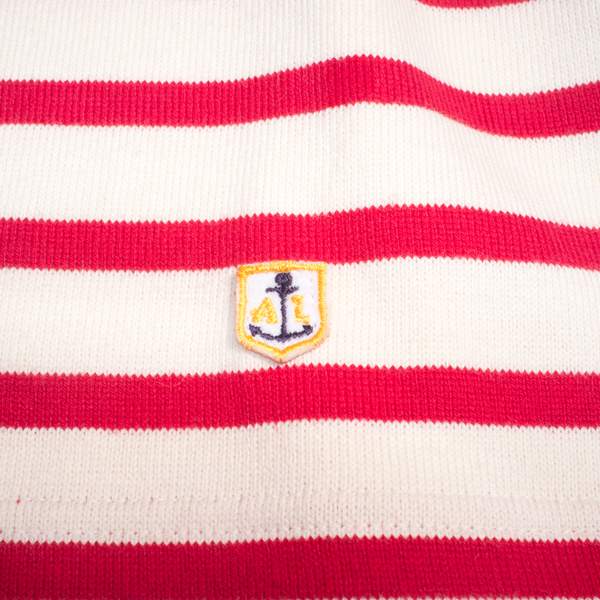 Armor Lux Passerelle Fair Trade Mariniere, Nature / Red Armor Lux Passerelle Fair Trade Mariniere, Nature / Red