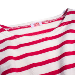 Armor Lux Passerelle Fair Trade Mariniere, Nature / Red Armor Lux Passerelle Fair Trade Mariniere, Nature / Red