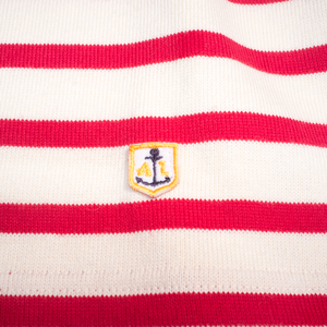 Armor Lux Passerelle Fair Trade Mariniere, Nature / Red Armor Lux Passerelle Fair Trade Mariniere, Nature / Red