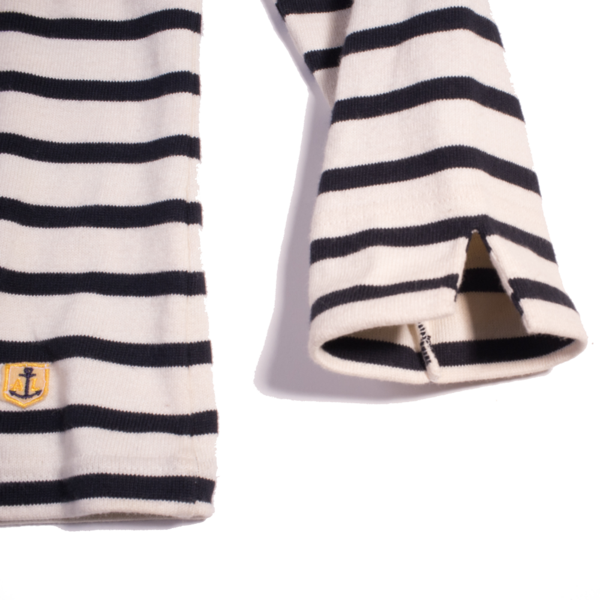 Armor Lux Passerelle Fair Trade Mariniere, Nature / Rich Navy Armor Lux Passerelle Fair Trade Mariniere, Nature / Rich Navy