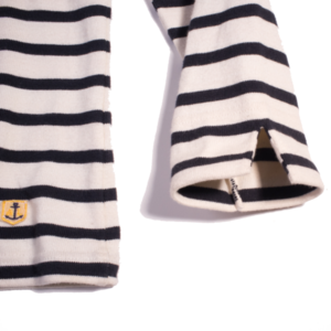 Armor Lux Passerelle Fair Trade Mariniere, Nature / Rich Navy Armor Lux Passerelle Fair Trade Mariniere, Nature / Rich Navy