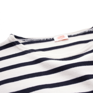 Armor Lux Passerelle Fair Trade Mariniere, Nature / Rich Navy Armor Lux Passerelle Fair Trade Mariniere, Nature / Rich Navy