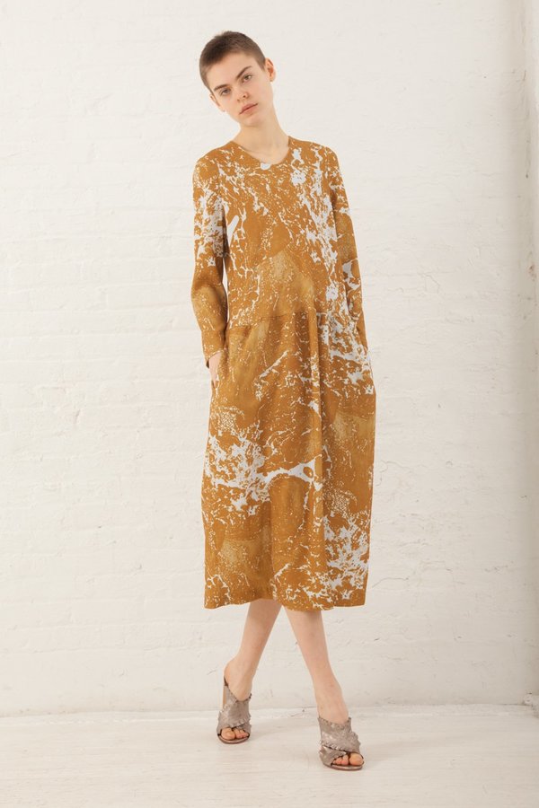 A Détacher Daisy Dress in Ochre A Détacher Daisy Dress in Ochre
