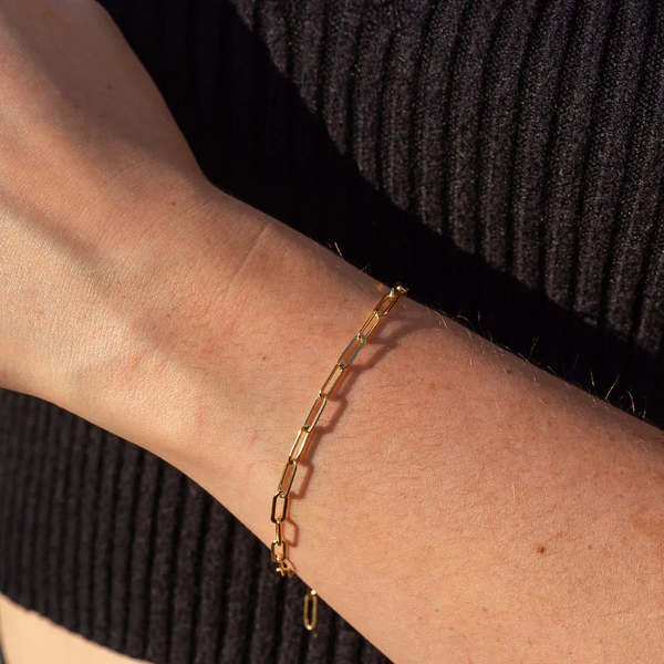 Thatch Finn Bracelet - 14k Gold Plated