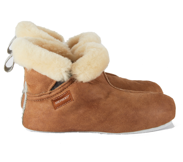 Woolrich x Westerlind Toni for Men, Antique Cognac w/ Grey Wool Woolrich x Westerlind Toni for Men, Antique Cognac w/ Grey Wool