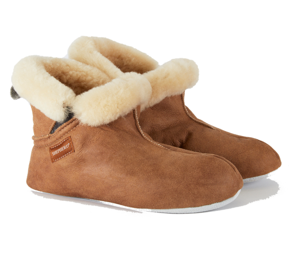 Woolrich x Westerlind Toni for Men, Antique Cognac w/ Grey Wool Woolrich x Westerlind Toni for Men, Antique Cognac w/ Grey Wool