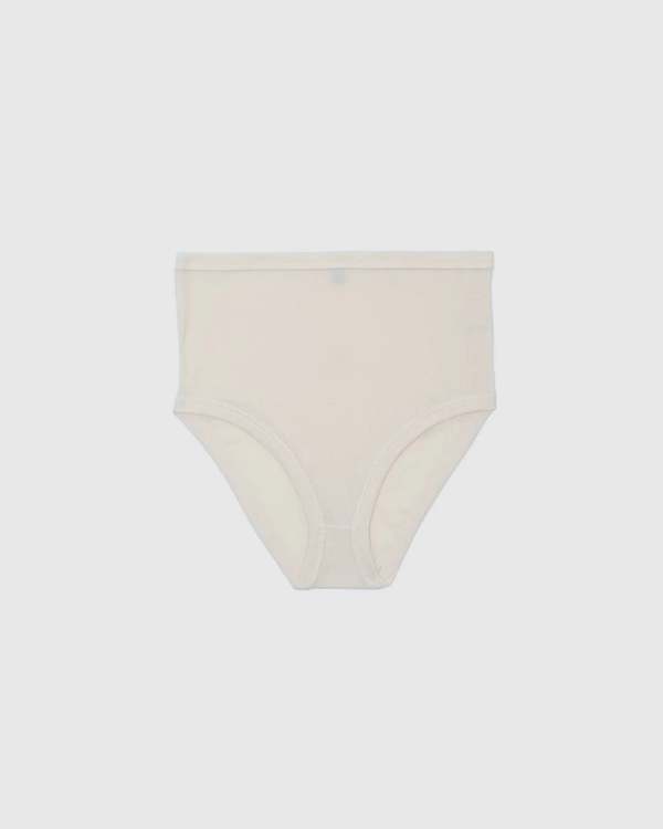 Baserange Heart High Waist Bell Pants - Undyed