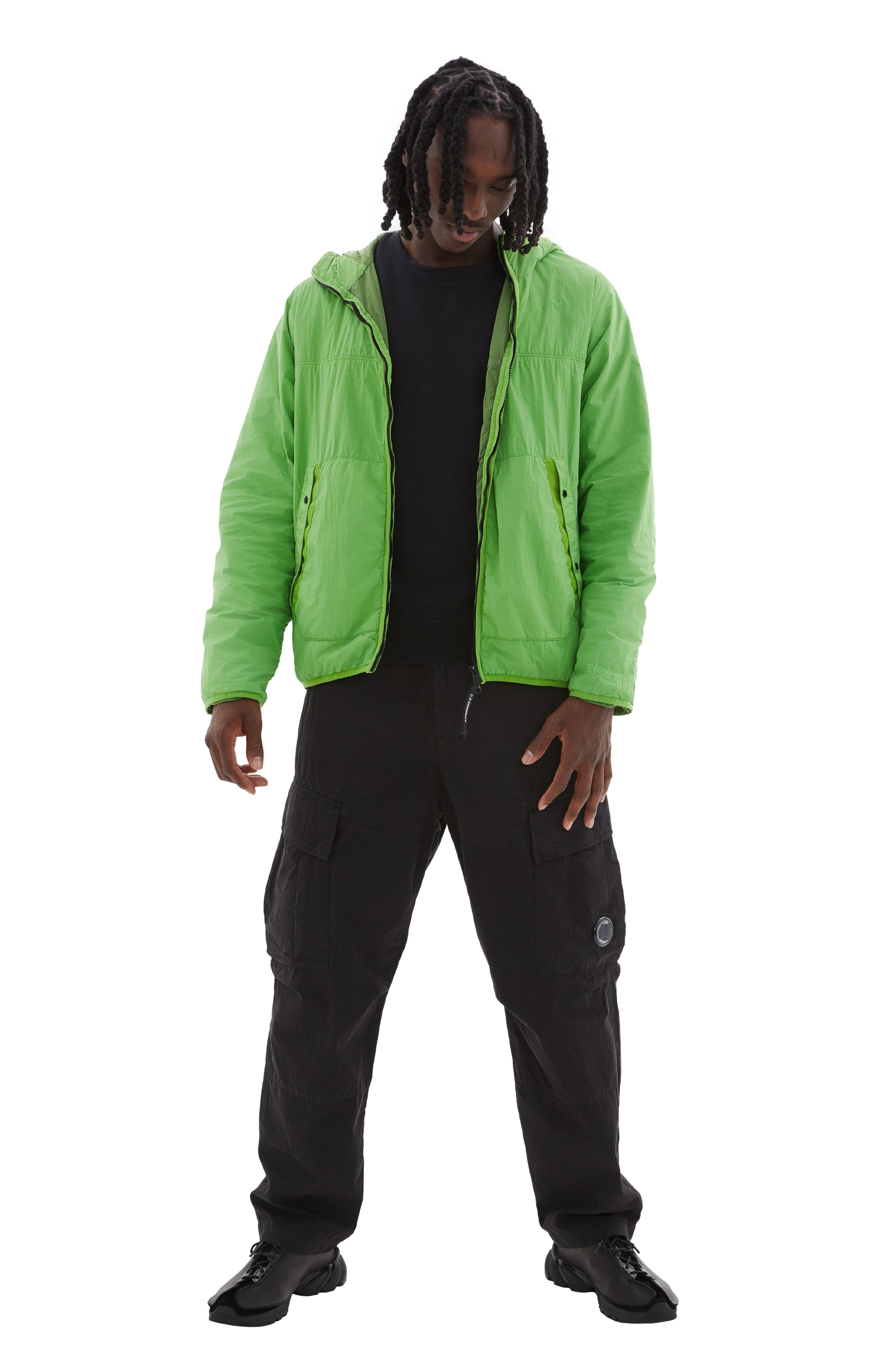 C.P. Company G D P Goggle Jacket - Green | Garmentory