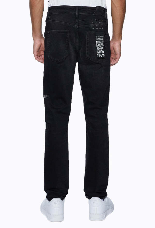 新品 ksubi CHITCH 約し BONEYARD BLACK 32