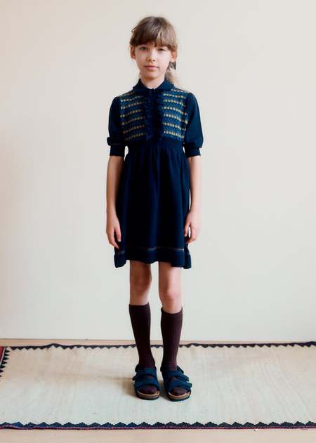 Kids Caramel GINGER DRESS - VINTAGE FLORAL | Garmentory