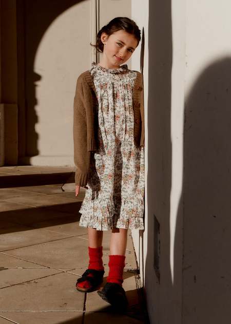 【CARAMEL】GINGER DRESS vintage floral 6y Kids Caramel GINGER DRESS - VINTAGE FLORAL | Garmentory