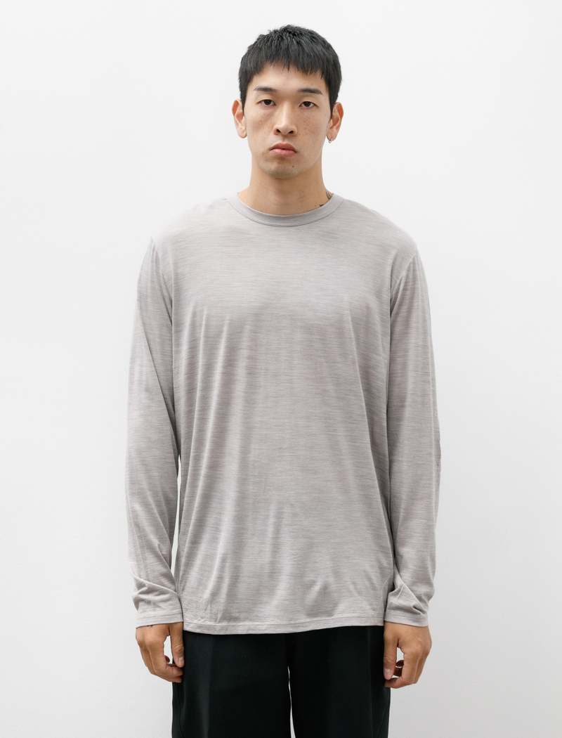 トップス Veilance Frame LS Polo XS Rune Heather Veilance Mens Frame LS Shirt - Rune Heather | Garmentory