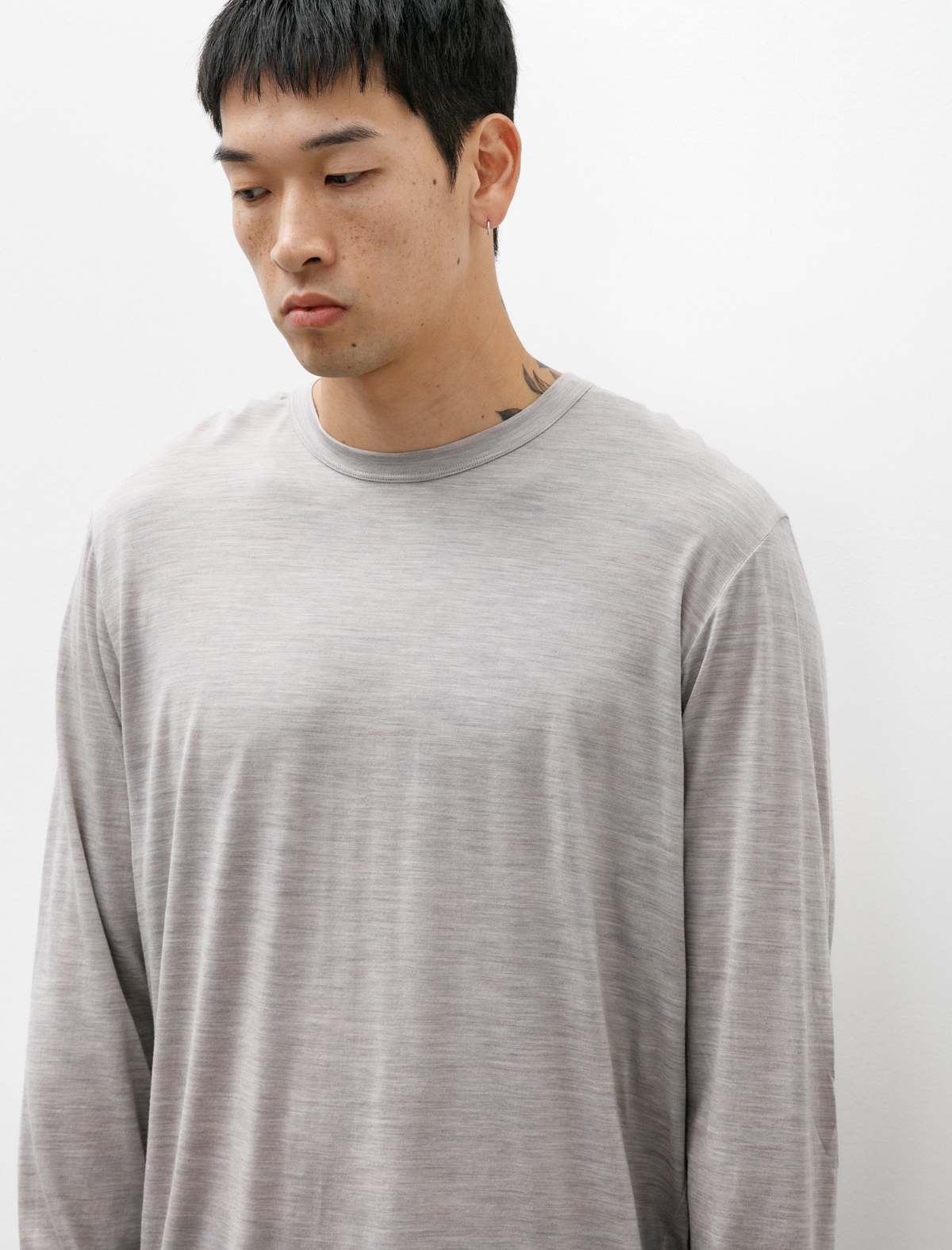 トップス Veilance Frame LS Polo XS Rune Heather トップス Veilance Frame LS Polo XS Rune Heather Veilance Mens