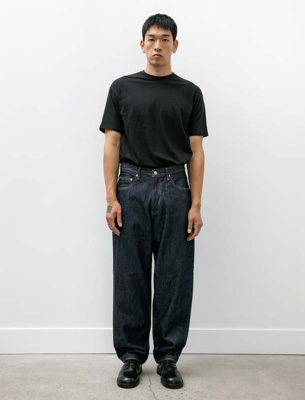 n*k様 AURALEE HARD TWIST DENIM PANTS ブラック kink