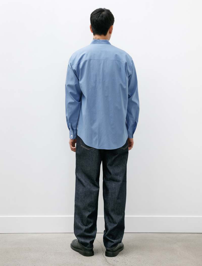 Auralee Hard Twist Denim Wide Pants - Indigo