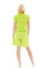 Maison Margiela MM6 Cotton Shorts - Neon Green - Thumbnail 5