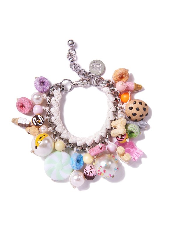 Venessa Arizaga The Sweet Life Bracelet in White Venessa Arizaga The Sweet Life Bracelet in White