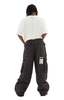 B1archive Wide Leg Cargo - Black - Thumbnail 2