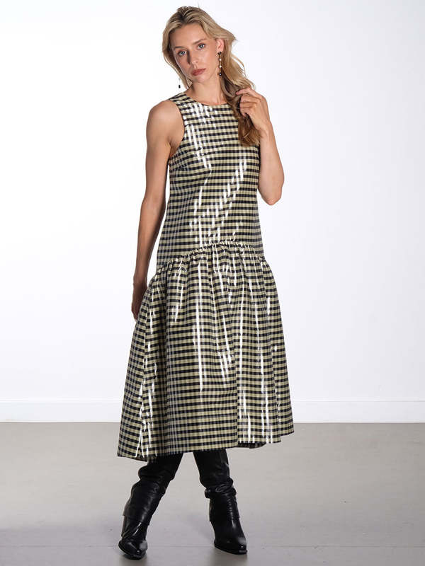 Ganni-Jacquard-Midi-Dress---