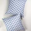 Archive NY Suzani Pillow - Soft Blue Grey/White - Thumbnail 3