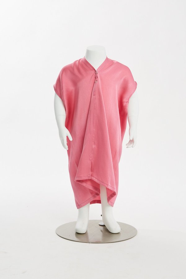 Kids Miranda Bennett Zero Waste Everyday Dress - Silk Charmeuse in Madrid Kids Miranda Bennett Zero Waste Everyday Dress - Silk Charmeuse in Madrid