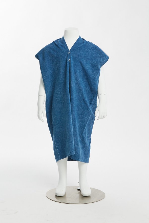 Kids Miranda Bennett Zero Waste Everyday Dress - Silk Noil in Indigo Kids Miranda Bennett Zero Waste Everyday Dress - Silk Noil in Indigo