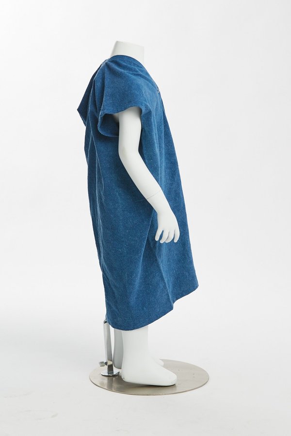 Kids Miranda Bennett Zero Waste Everyday Dress - Silk Noil in Indigo Kids Miranda Bennett Zero Waste Everyday Dress - Silk Noil in Indigo