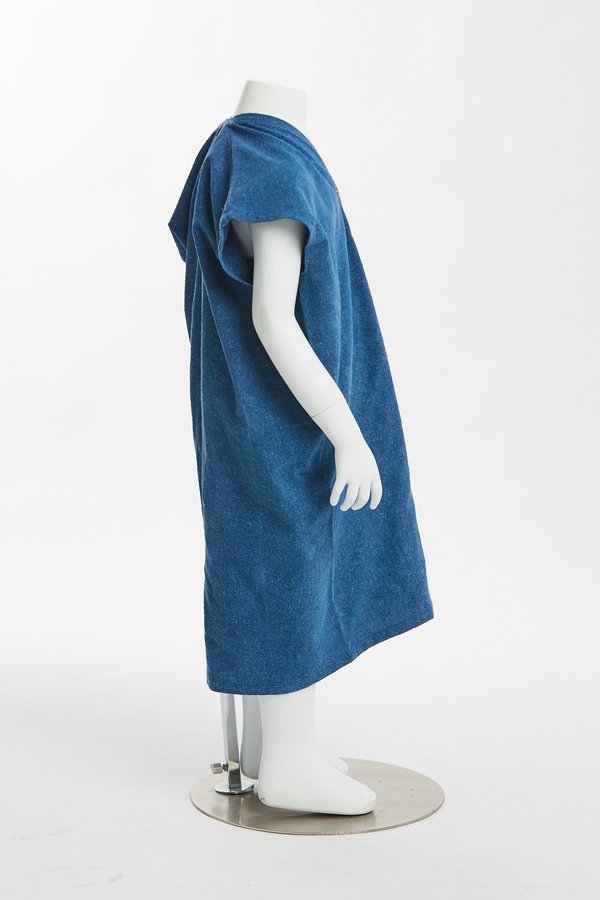 Kids Miranda Bennett Zero Waste Everyday Dress - Silk Noil in Indigo Kids Miranda Bennett Zero Waste Everyday Dress - Silk Noil in Indigo