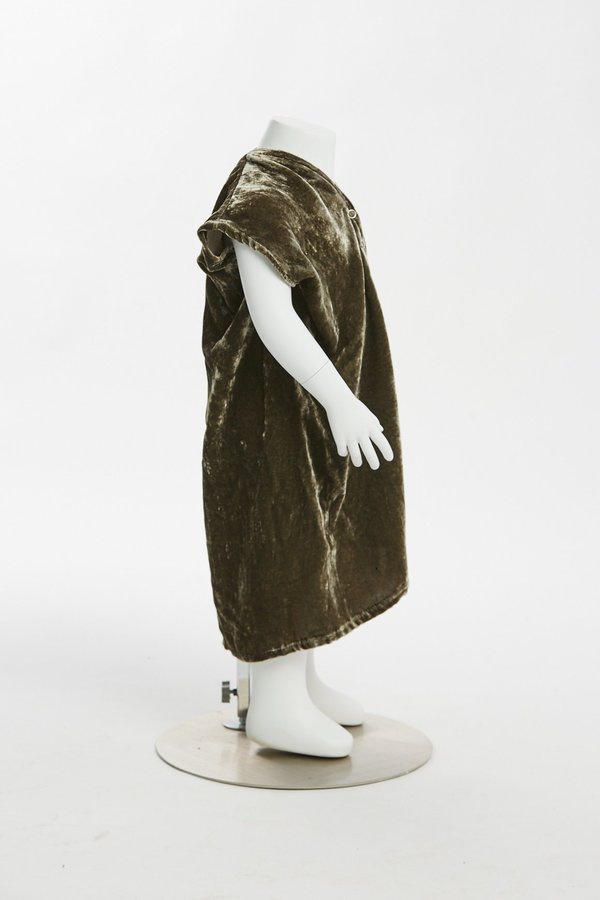 Kids Miranda Bennett Zero Waste Everyday Dress - Velvet in Shetland Kids Miranda Bennett Zero Waste Everyday Dress - Velvet in Shetland