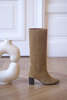 Anne Thomas Mimo Long Boots - Tan - Thumbnail 5