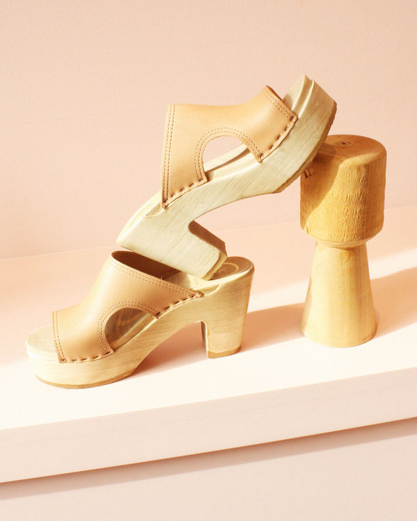 No.6 Alexis Cut Out Platform Slide No.6 Alexis Cut Out Platform Slide