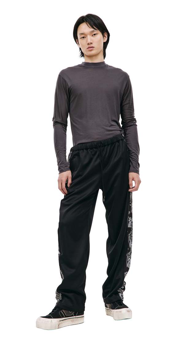 children of the discordance　23ss　pants Buy Children of the discordance men black bandana patchwork