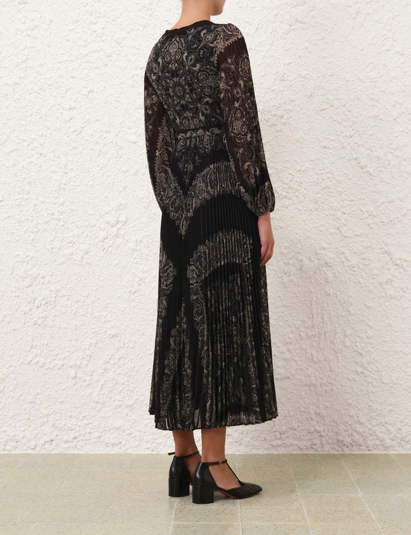 Zimmerman ブラウス Zimmerman Sunray Pleated Blouse Tea Paisley – blueandcream