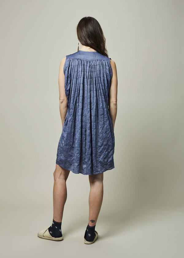 Nico Marfa Gathered Dress - Indigo Nico Marfa Gathered Dress - Indigo