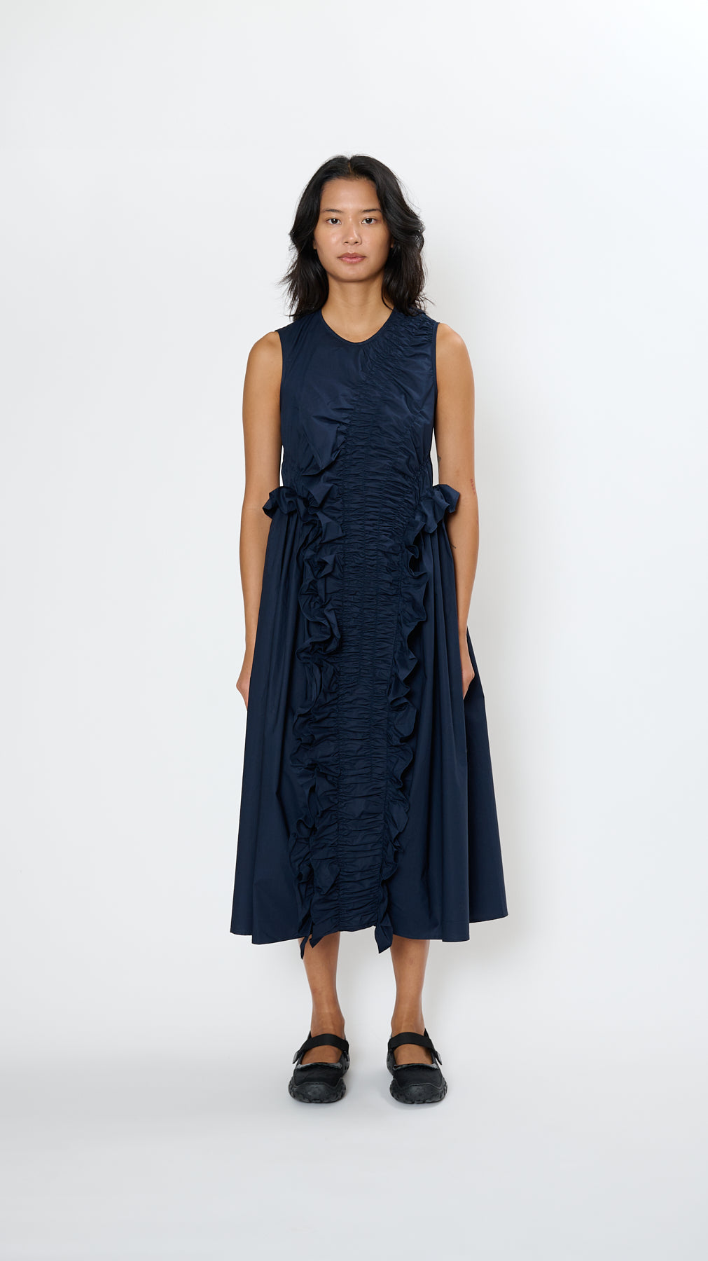 【Cecilie Bahnsen 】OLE DRESS NAVY Cecilie Bahnsen Ole Dress - Navy | Garmentory