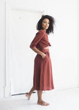 First Rite Pleated Skirt First Rite Pleated Skirt