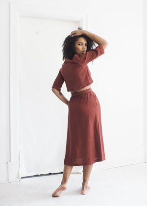 First Rite Tie Blouse First Rite Tie Blouse