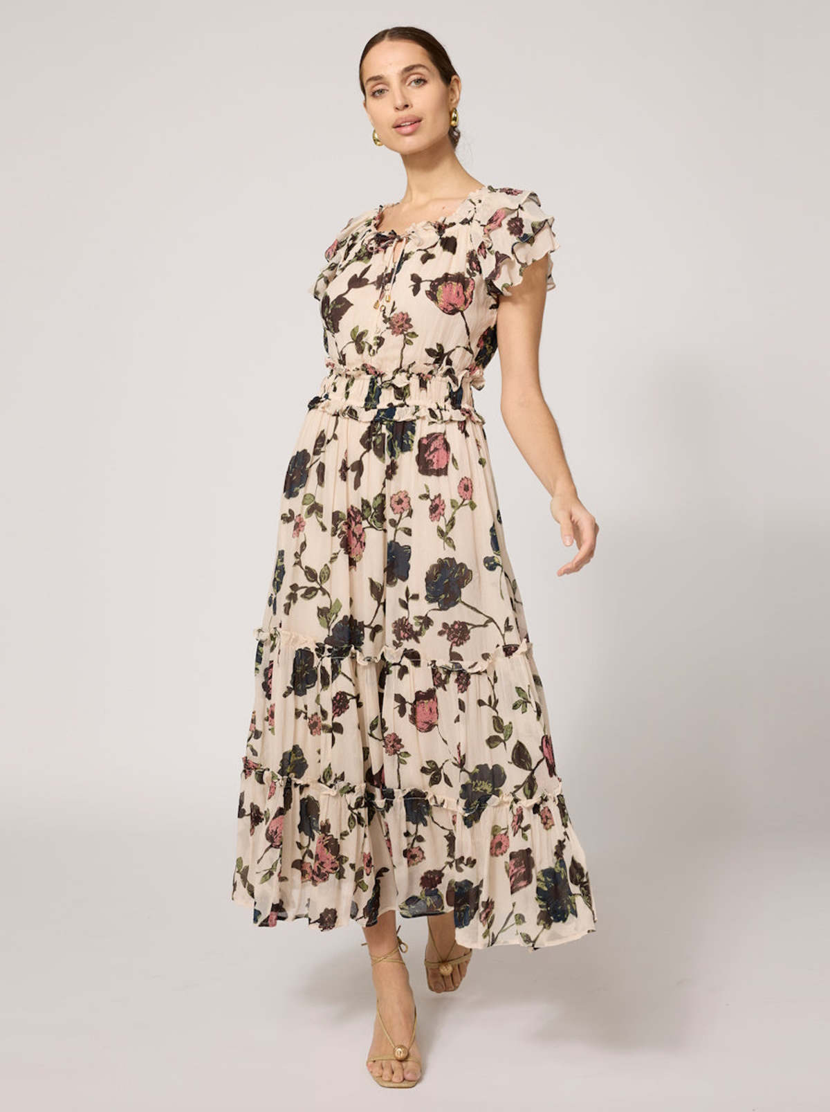 Cleobella Delaney Midi Dress - Jardin Print | Garmentory