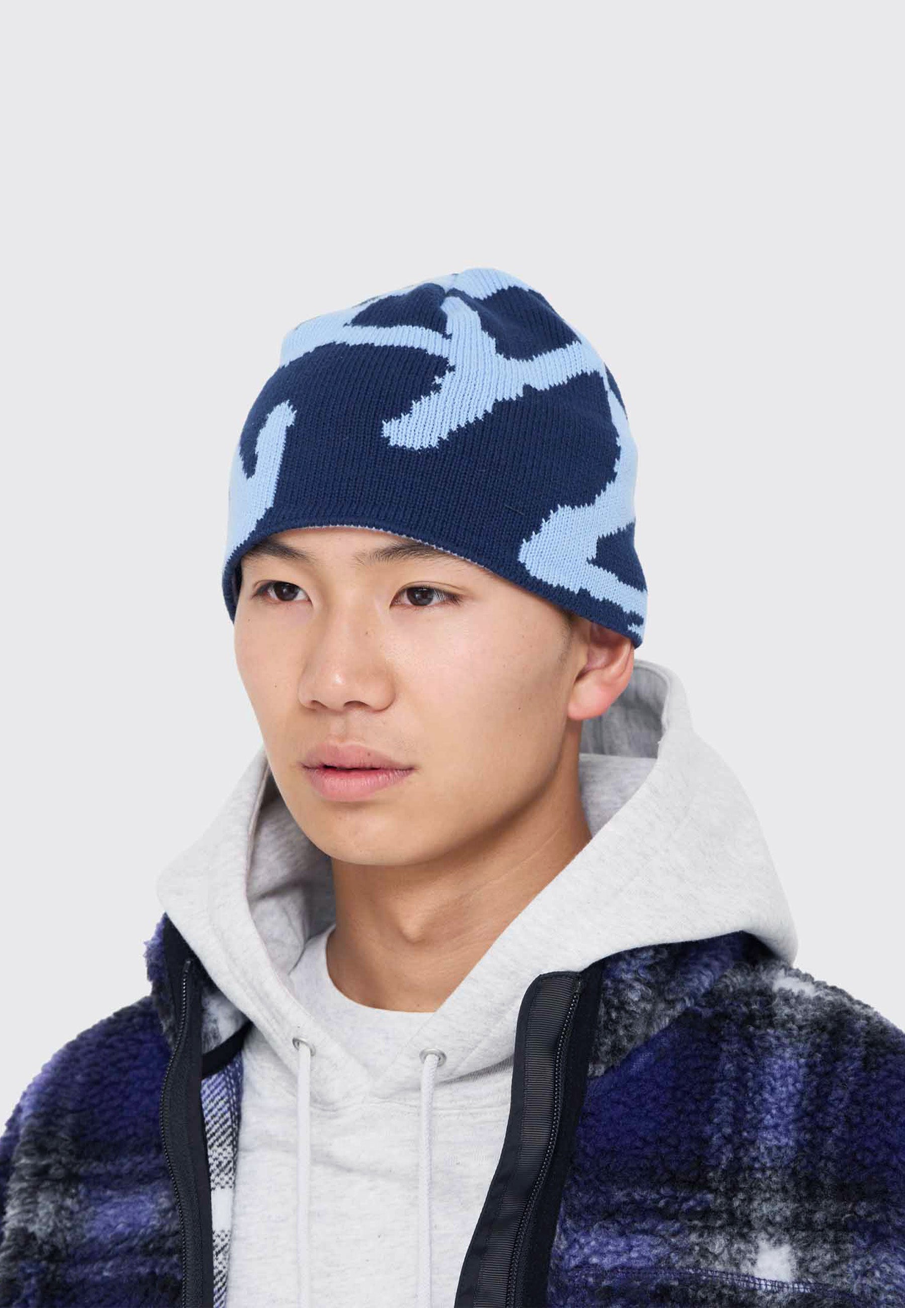 【春物】グラミチ / BURLY RUNNINGMAN BEANIE Gramicci Mohair Burly Runningman Beanie in Chartreuse Curated at