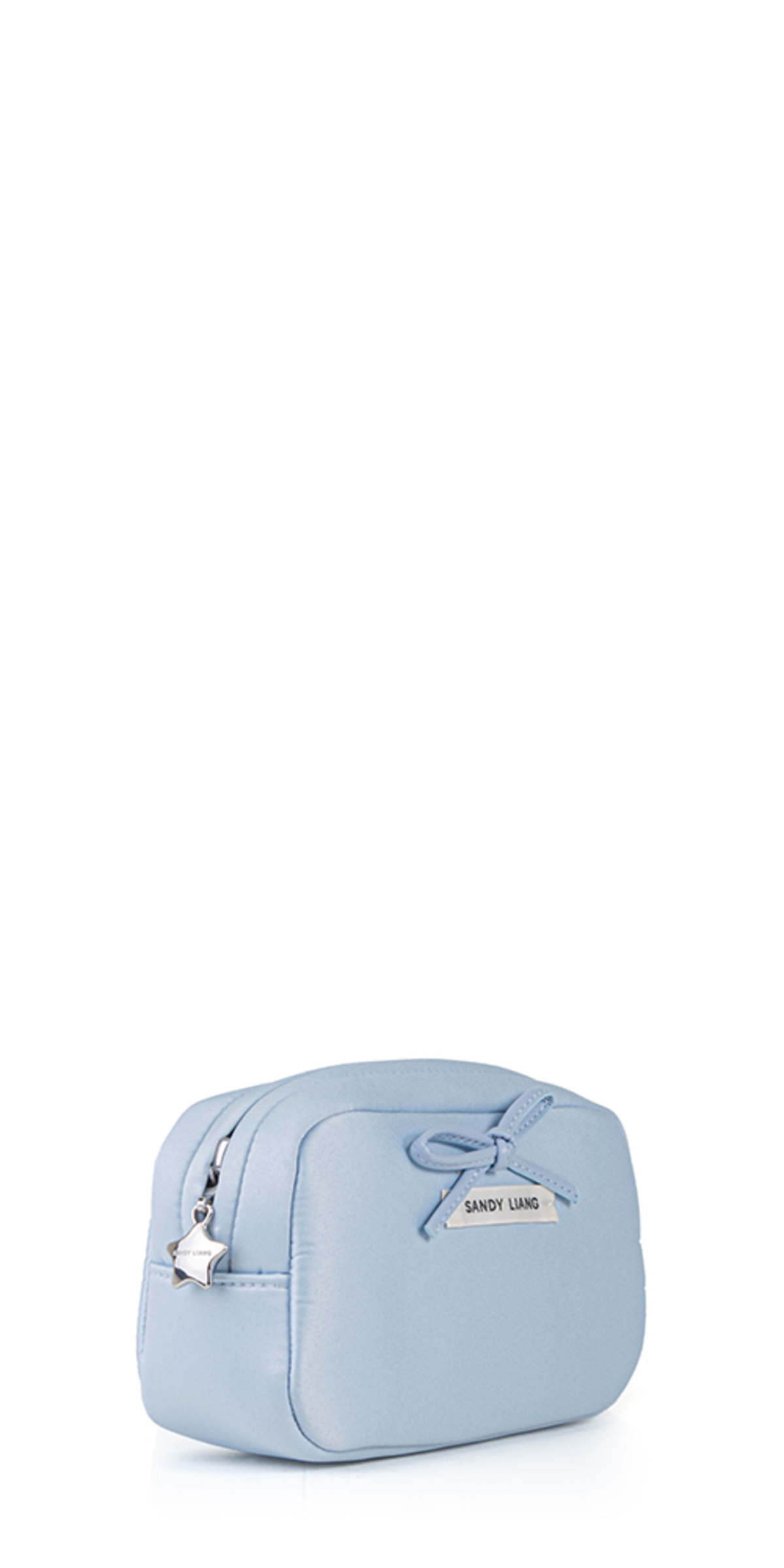 【関税込み】Sandy Liang ブルー スモール Regalo バッグ Sandy-Liang-Smol-Pouch---Ice-