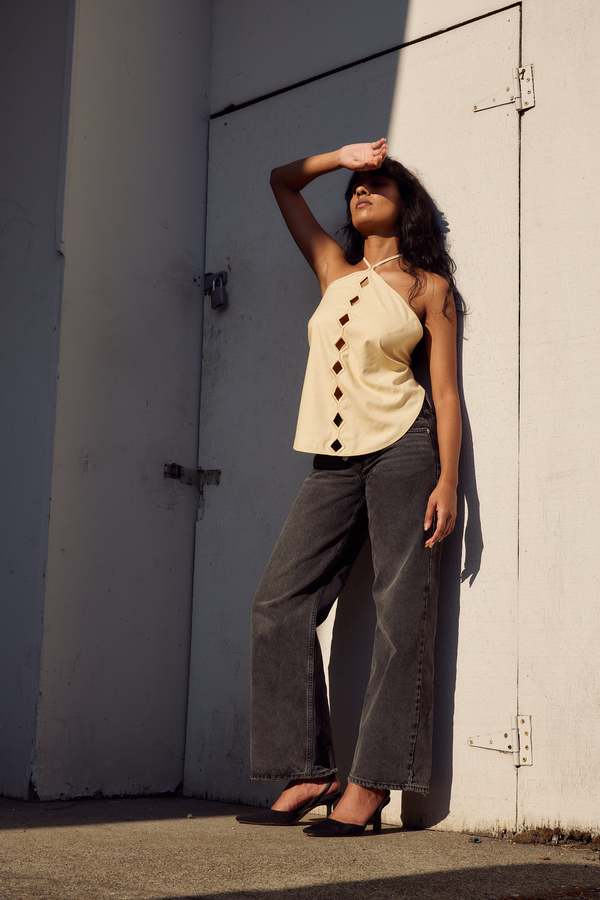 Baserange Cessa Ligo Top - Tooth White | Garmentory