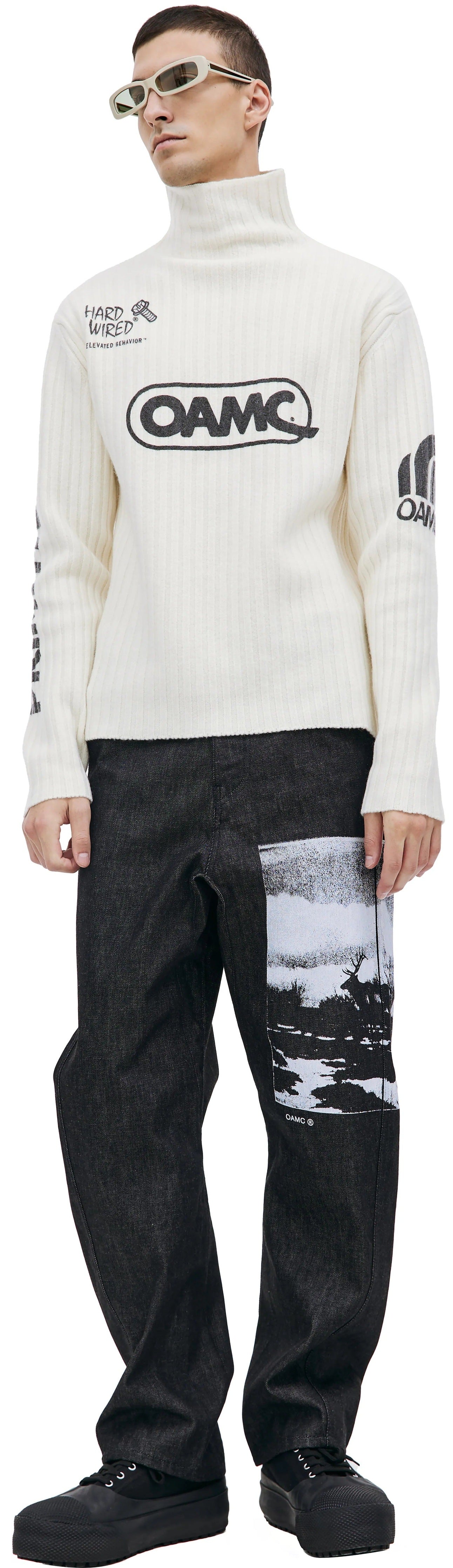 OAMC Moto Rollneck - Ecru | Garmentory