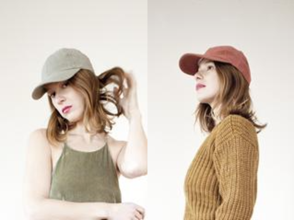 Colorant natural dyed fitted Cap 100% raw silk terracotta Colorant natural dyed fitted Cap 100% raw silk terracotta