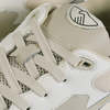 S.W.C Amiel S Strike Leather Mix Shoes - White/Ecru - Thumbnail 3